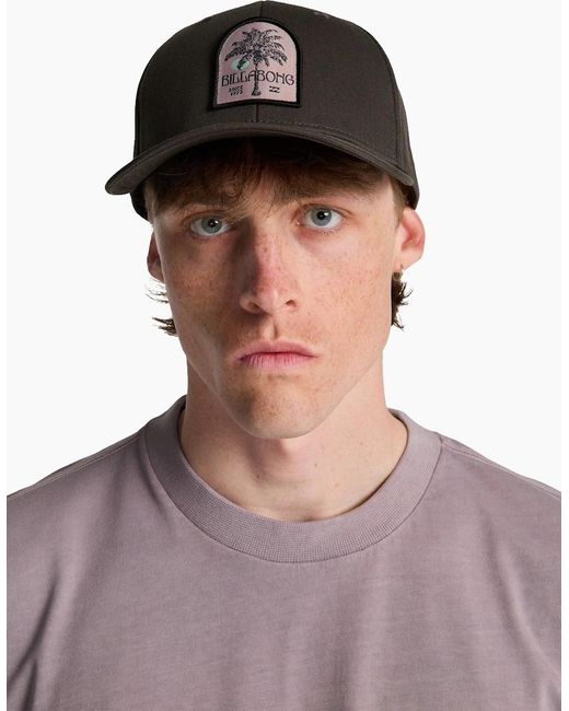 Billabong Purple Patch Snapback Baseball Cap for men
