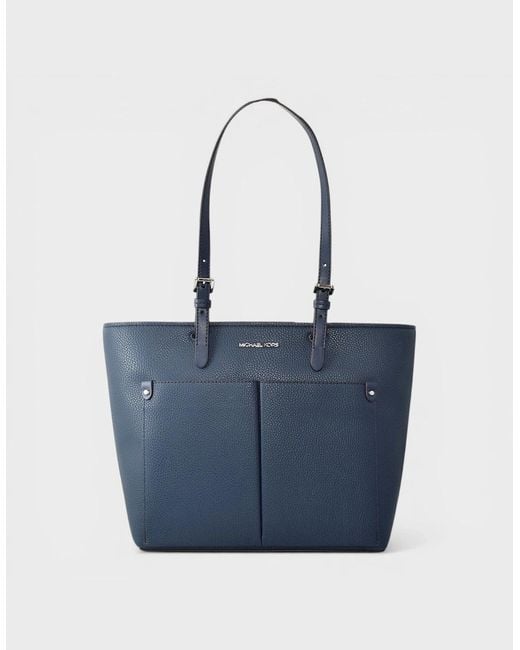 Michael Kors Blue Logo Shoulder Bag Marine