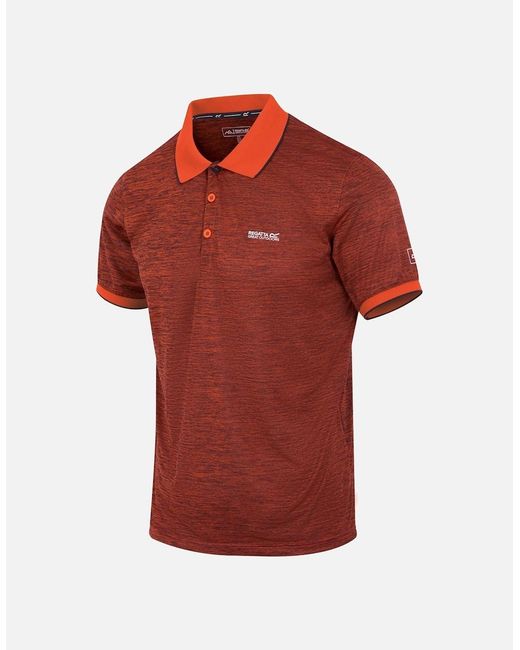 Regatta Red Remex Ii Jersey Polo Shirt for men