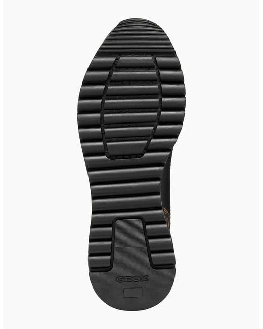 Geox Black D Desya A Trainers