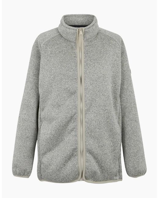 Regatta Gray Ladies Mellrey Full Zip Fleece