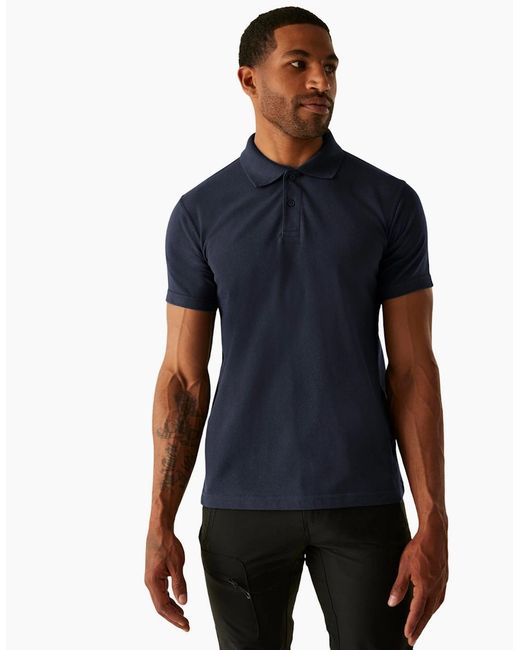 Regatta Blue Professional Pique Polo Shirt for men