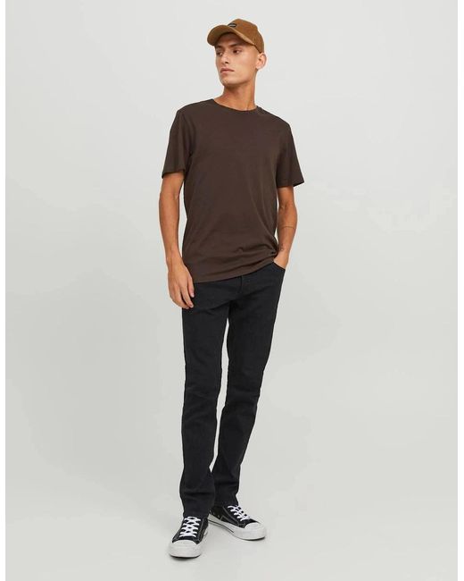 Jack & Jones White Glenn Original 356 Slim Fit Jeans for men