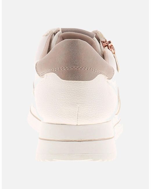 Jana White Chunky Trainers Pippa Lace Up Rose Uk Size