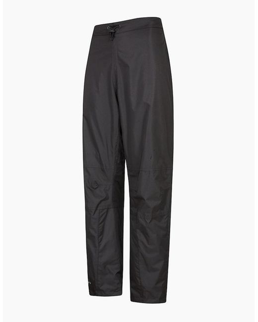 Mountain Warehouse Gray Spray Waterproof Trousers for men