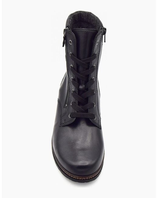 Gabor Black Notion 8023.02 Ankle Boots