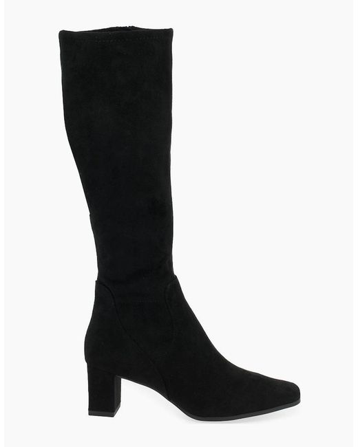 Caprice Black Cole Knee High Boots