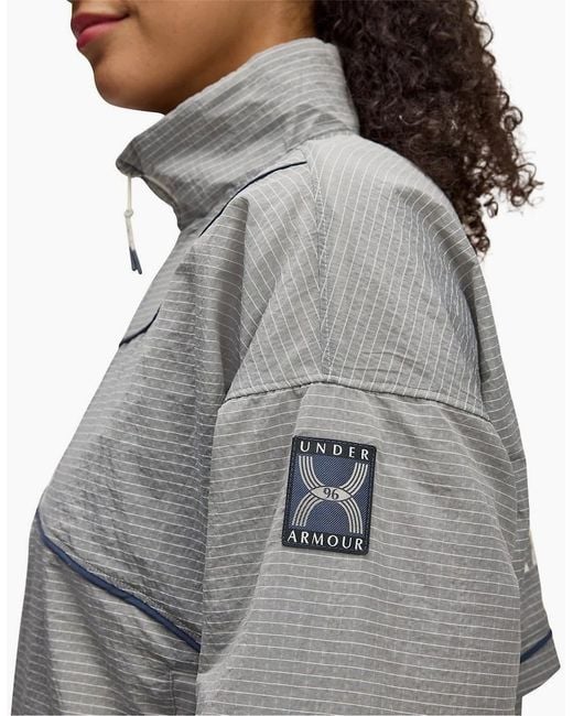 Under Armour Gray Run 96 Jacket