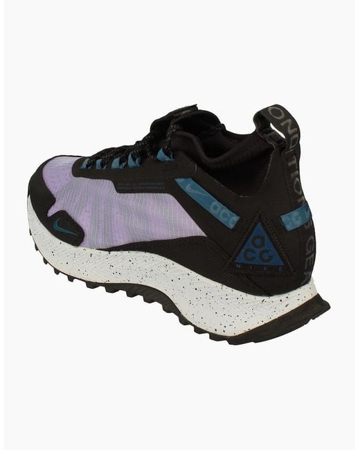 Nike Black Acg Zoom Terra Zaherra Hi Top Trainers Cq0076 500 for men
