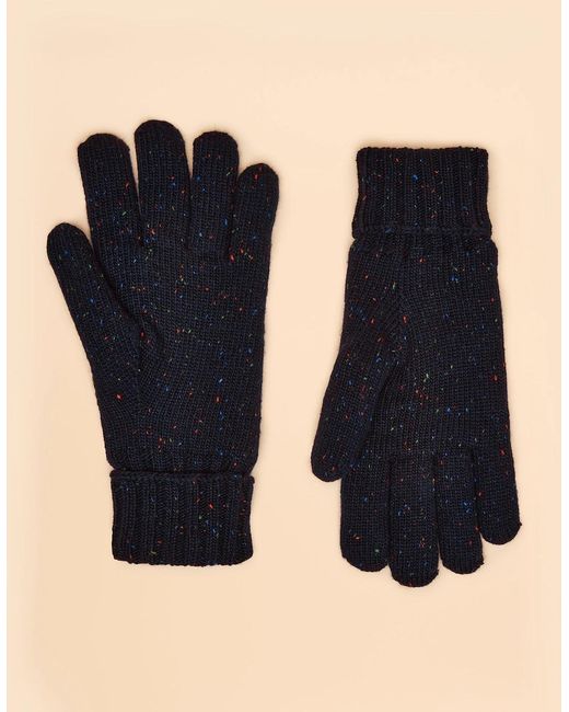 Joules Blue Hammond Gloves for men