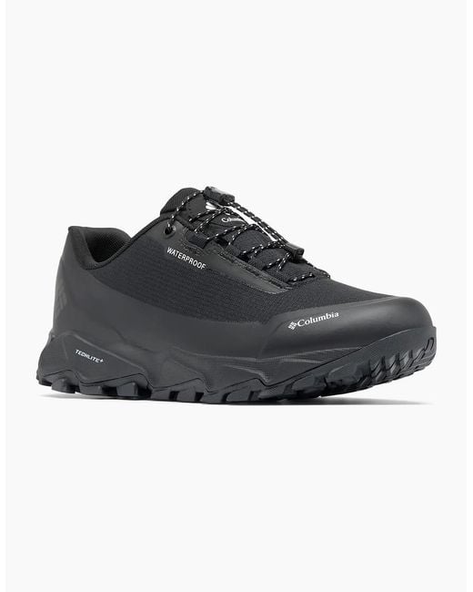 Columbia Black Trans Trail Waterproof Trainer