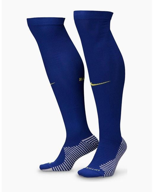 Nike Blue Fc Barcelona Long Socks