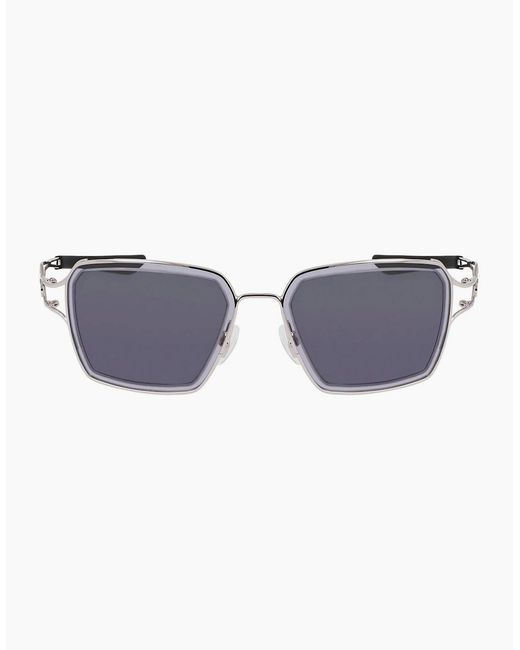 Nike Blue Prism Square Sunglasses for men