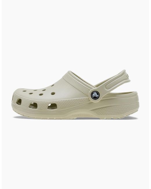 CROCSTM Natural Classic Clog Thermoplastic Linen Clogs