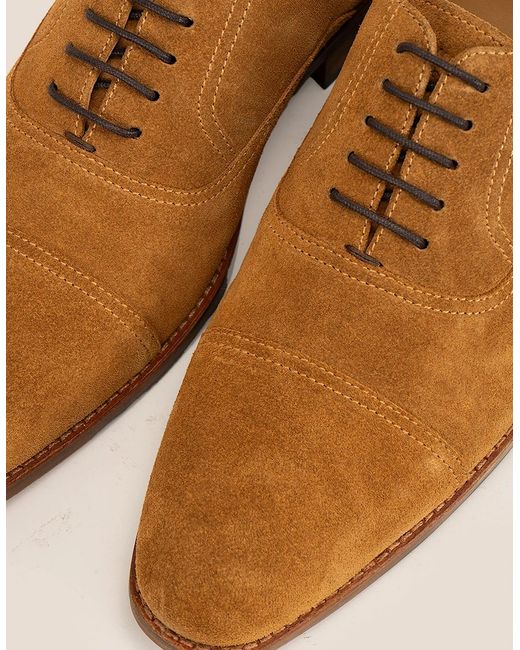 Oswin Hyde Brown Elise Tan Suede for men