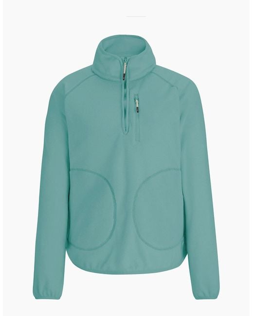 Regatta Green Ladies Frankie Quarter Zip Fleece Top