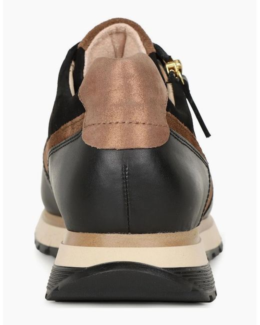 Gabor Black Hollywell Trainers