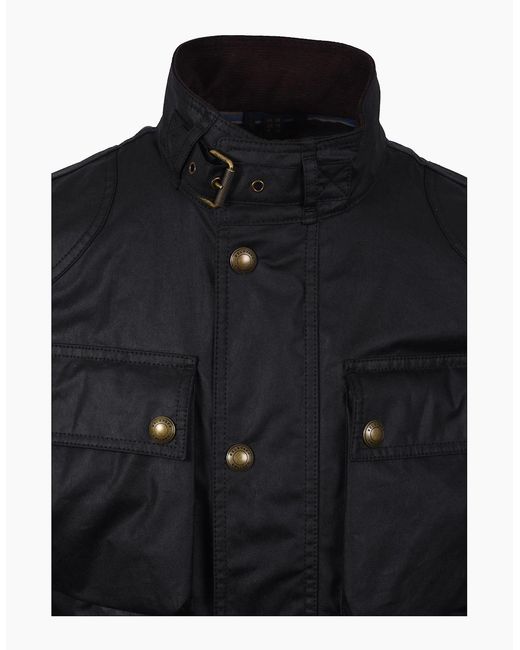 Belstaff Black Racemaster Jacket for men