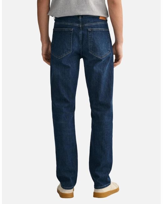 Gant Blue Regular Fit Jeans for men