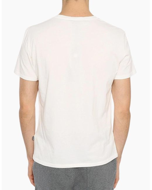 Just Cavalli White S01Gc0419 T-Shirt Tiger Print Short Sleeve Cotton Half for men