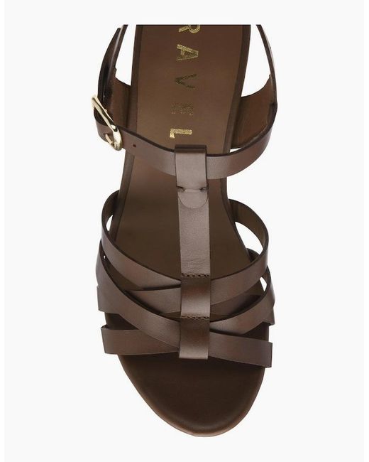 Ravel Brown Elsdon Heeled Sandals