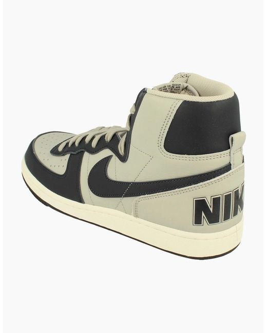 Nike Metallic Terminator High Trainers Fb1832 001 for men