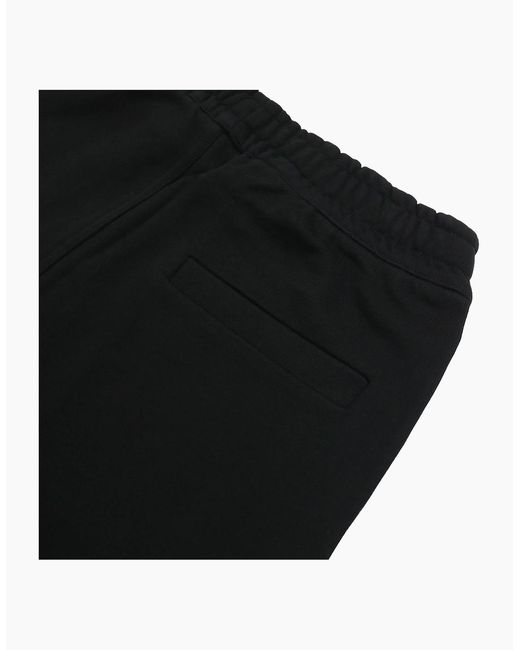 Burberry Black Rogan Embroidered Circle Logo Bottoms for men