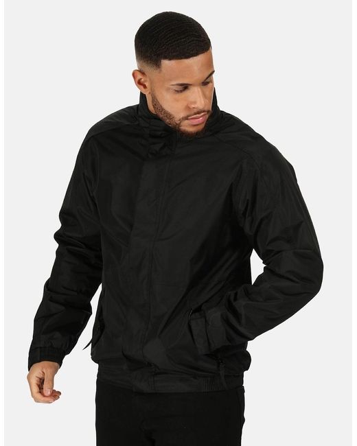 Regatta Black Dover Waterproof Windproof Jacket (Thermo-Guard Insulation)
