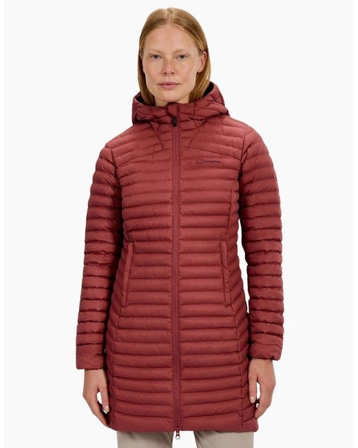 Berghaus Red Nula Micro Long Padded Hooded Jacket