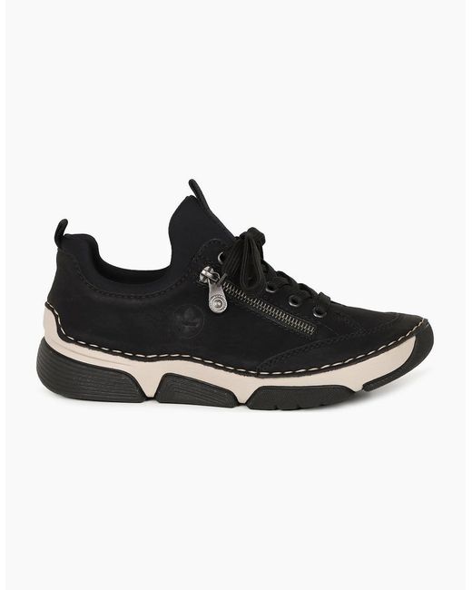 Rieker Black Excursion Trainers