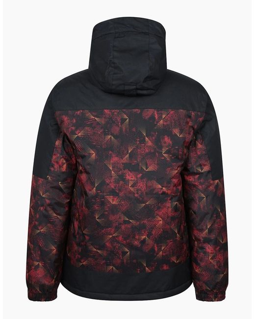 Mountain Warehouse Orange Shadow Ii Printed Ski Jacket for men