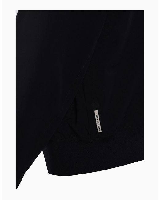 ARMANI EXCHANGE Blue Jacket Deep for men