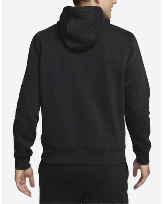 Nike Blue Fj0552 Tracksuit Set Pullover Hoodies Sweatshirts Sports Joggers Bottoms for men