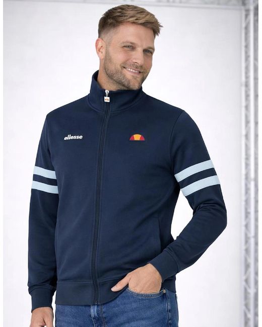 Ellesse Blue Roma Track Top Jacket/Light for men