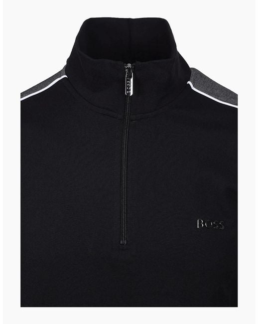 Boss Blue Boss Half Zip Tracksuit Jacket for men
