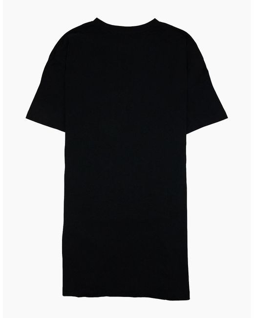 Balmain Black Oversized Lone Wolf T-Shirt for men
