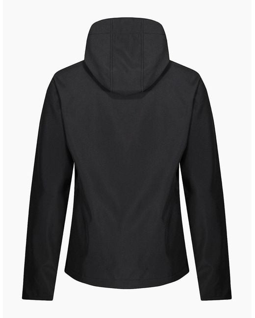 Regatta Black Professional 3 Layer Membrane Soft Shell Jacket for men