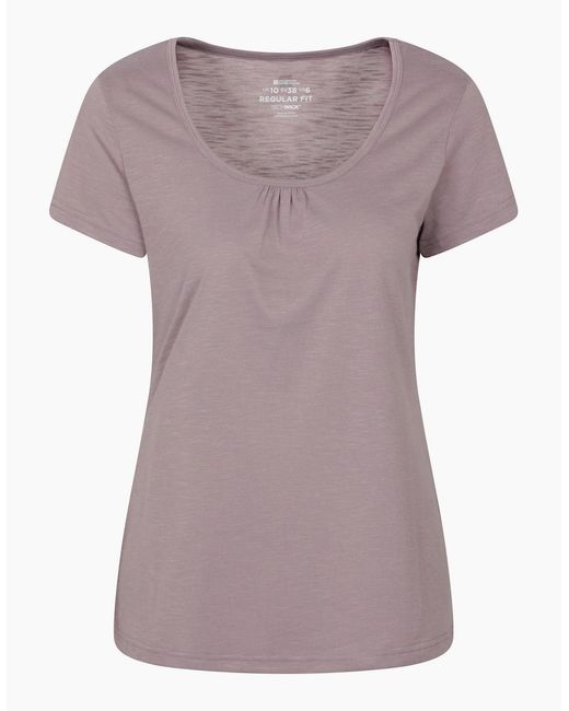 Mountain Warehouse Purple Ladies Agra Quick Dry T-Shirt