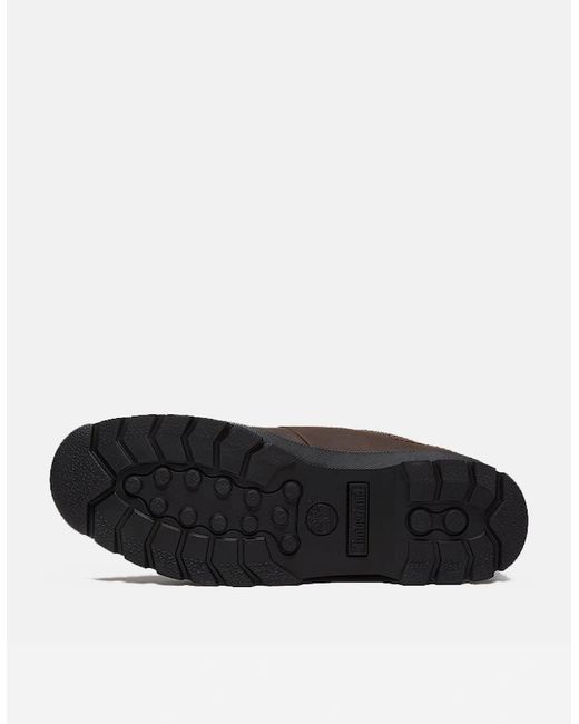 Timberland Black Euro Hiker Low Shoes for men