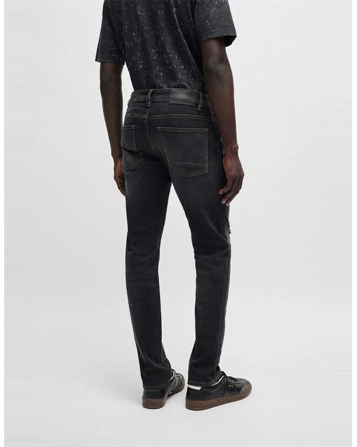 Boss Black Delaware Five Pocket Slim Fit Jeans for men