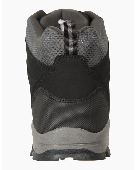 Mountain Warehouse Black Mcleod Wide Walking Boots for men