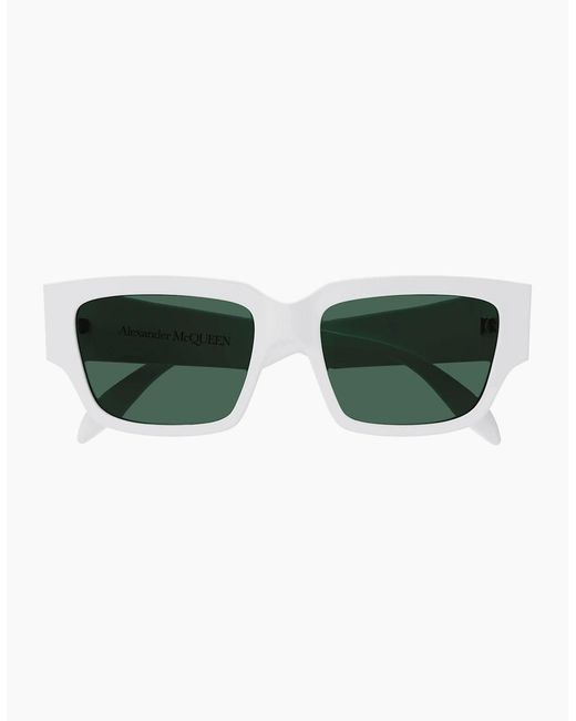 McQueen Green Sunglasses