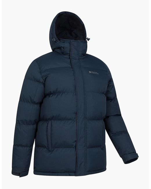 Mountain Warehouse Blue Snow Padded Jacket for men