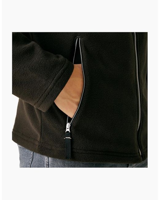Regatta Black Professional Plain Double Layered Soft Shell Jacket for men