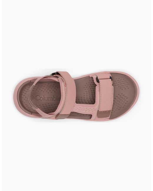 Columbia Pink Peakfreak Roam Polyester Eraser/Mocha Espadrilles
