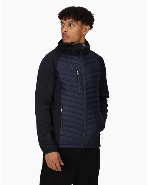 Regatta Blue Navigate Quilted Hybrid Jacket for men