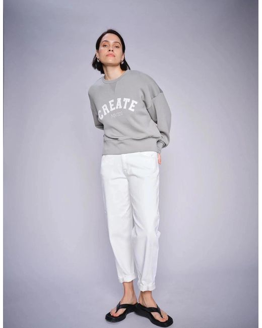 Mos Mosh White Aymen Melo Pants