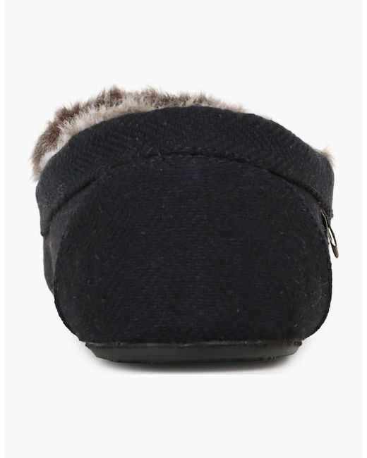 Goodyear Black Hendrix Full Slippers for men