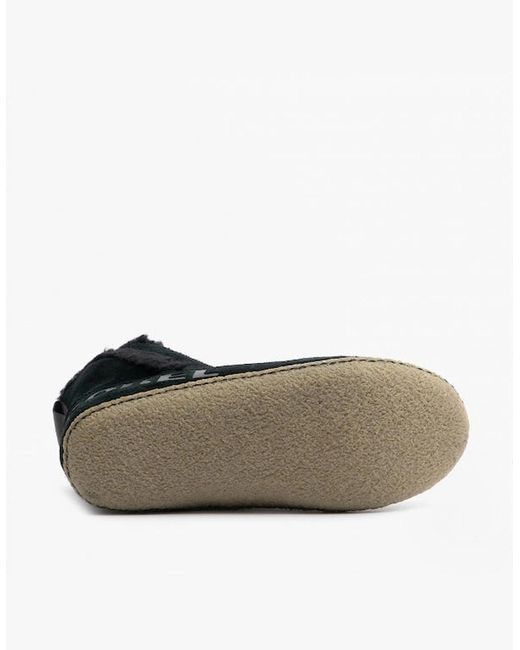 Sorel Black Nakiska Slippers/Sage