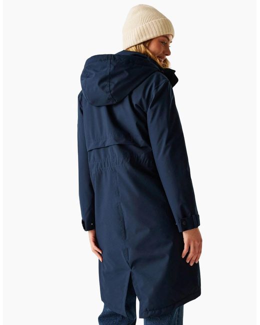 Regatta Blue Ladies Yannta Insulated Waterproof Jacket